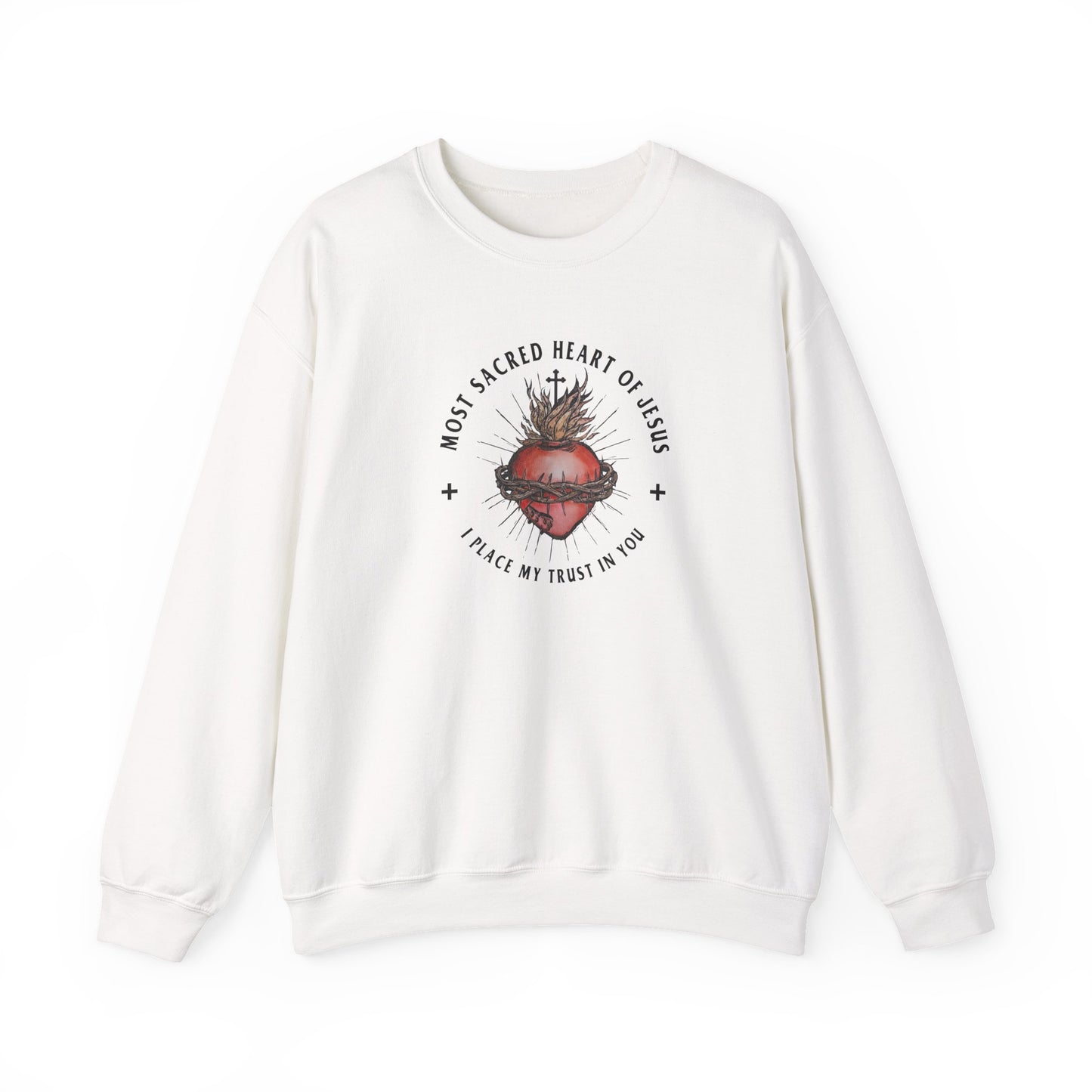 Most Sacred Heart of Jesus Unisex Crewneck Sweatshirt