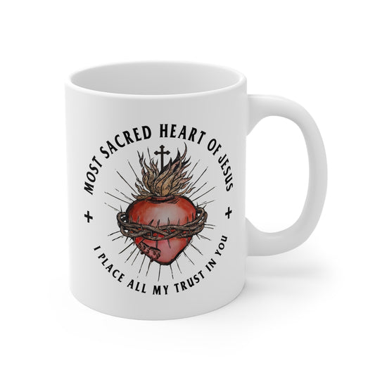 Most Sacred Heart of Jesus Coffee Mug (11 oz)